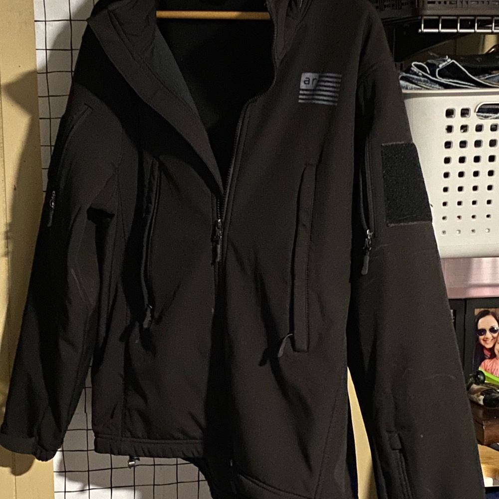 NcStar CAJ2969G2XL VISM Alpha Trekker Jacket, Black X-large